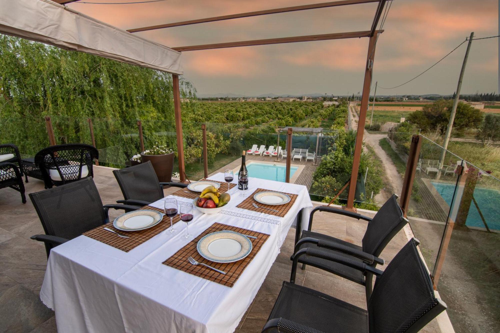 Villa Els Tarongers Perfect For Families Or Friends à Sa Pobla Extérieur photo